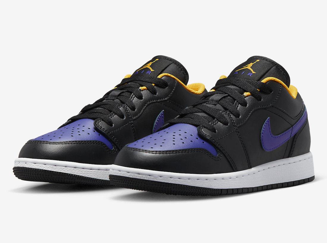 First Look: Air Jordan 1 Low “Lakers” - Rebranded Studios