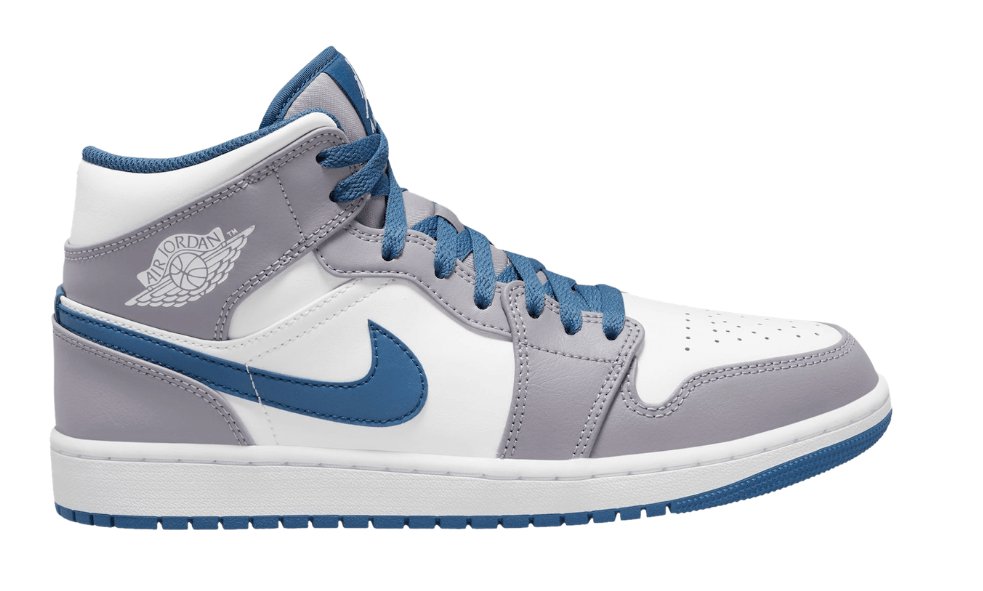 First Look: Air Jordan 1 Mid “True Blue”
