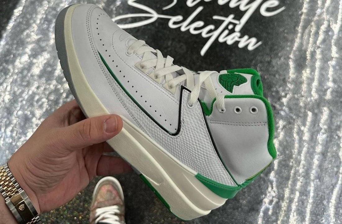 First Look: Air Jordan 2 “Lucky Green” - Rebranded Studios