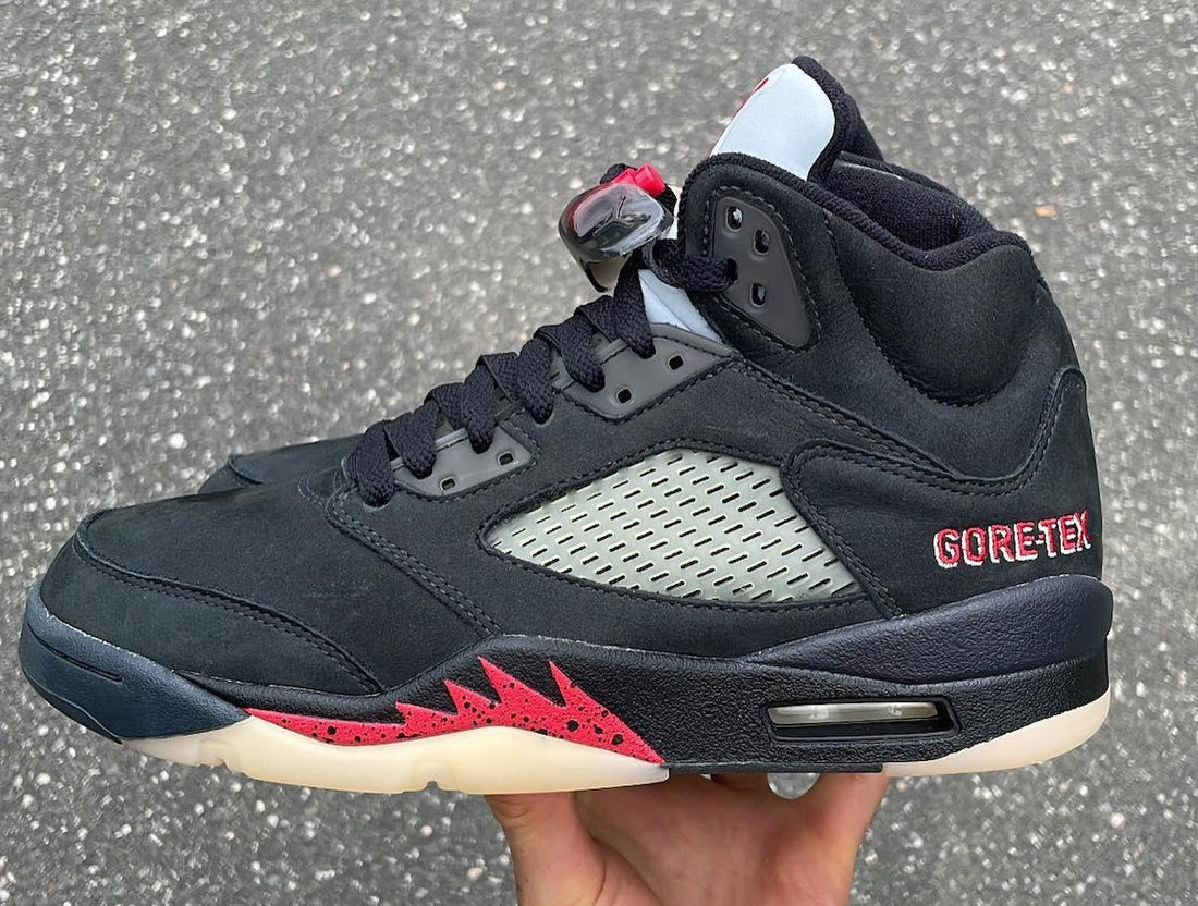First Look: Air Jordan 5 Gore-Tex “Off-Noir” - Rebranded Studios