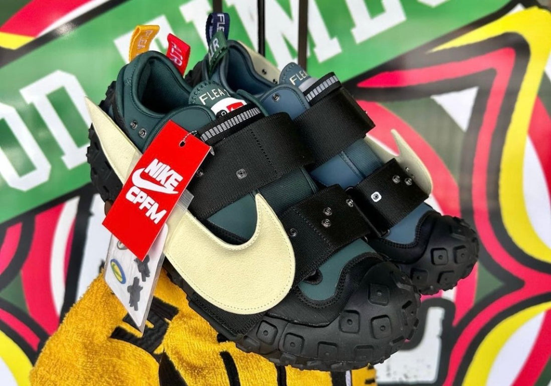 First Look: Cactus Plant Flea Market x Nike Air Flea 2 “Faded Spruce” - Rebranded Studios