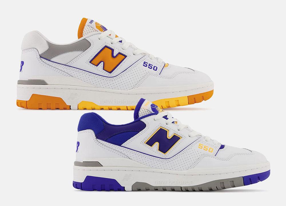 First Look: New Balance 550 “Lakers Pack” - Rebranded Studios