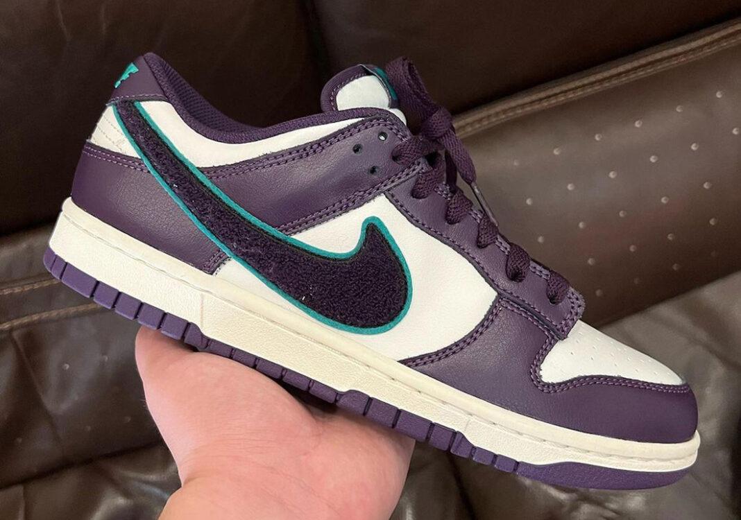 First Look: Nike Dunk Low “Chenille Swoosh” - Rebranded Studios