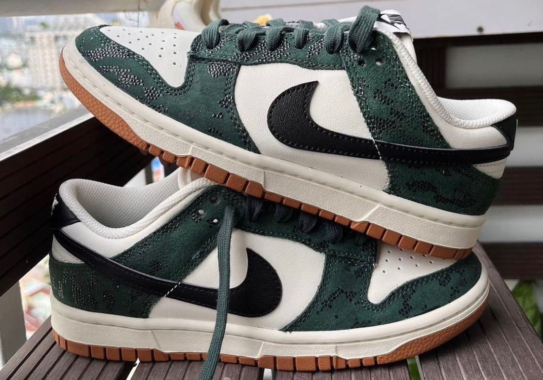 FIRST LOOK: NIKE DUNK LOW “GREEN SNAKE” - Rebranded Studios