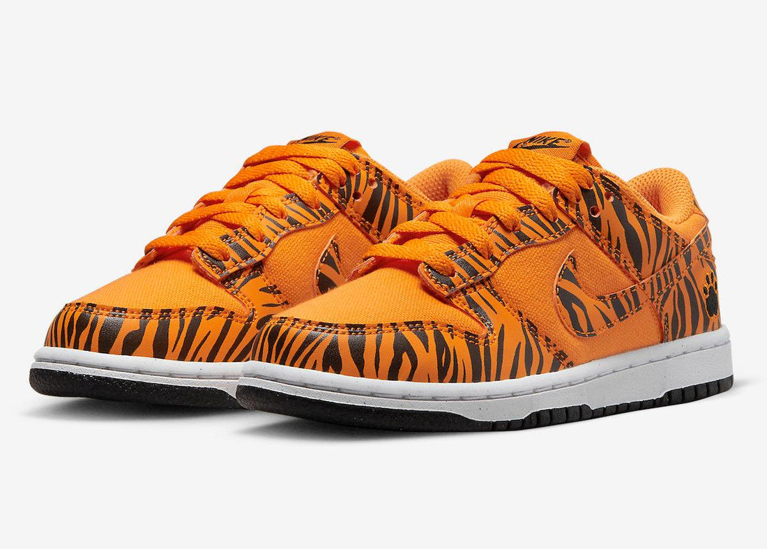 First Look: Nike Dunk Low “Tiger Stripes” - Rebranded Studios