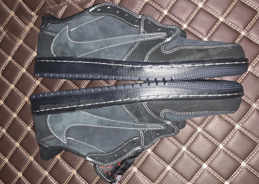 First Look: Travis Scott x Air Jordan 1 Low OG “Black Phantom” - Rebranded Studios