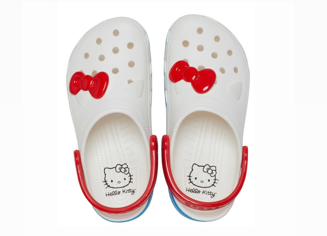 Hello Kitty x Crocs Classic Clog Releases January 2024 - Rebranded Studios