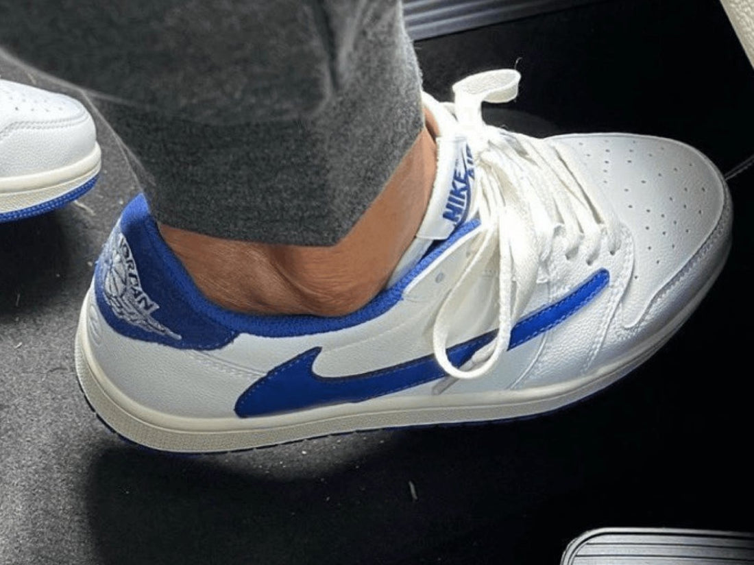 Hiroshi Fujiwara Wears Unreleased Fragment Design x Travis Scott x Air Jordan 1 Low - Rebranded Studios