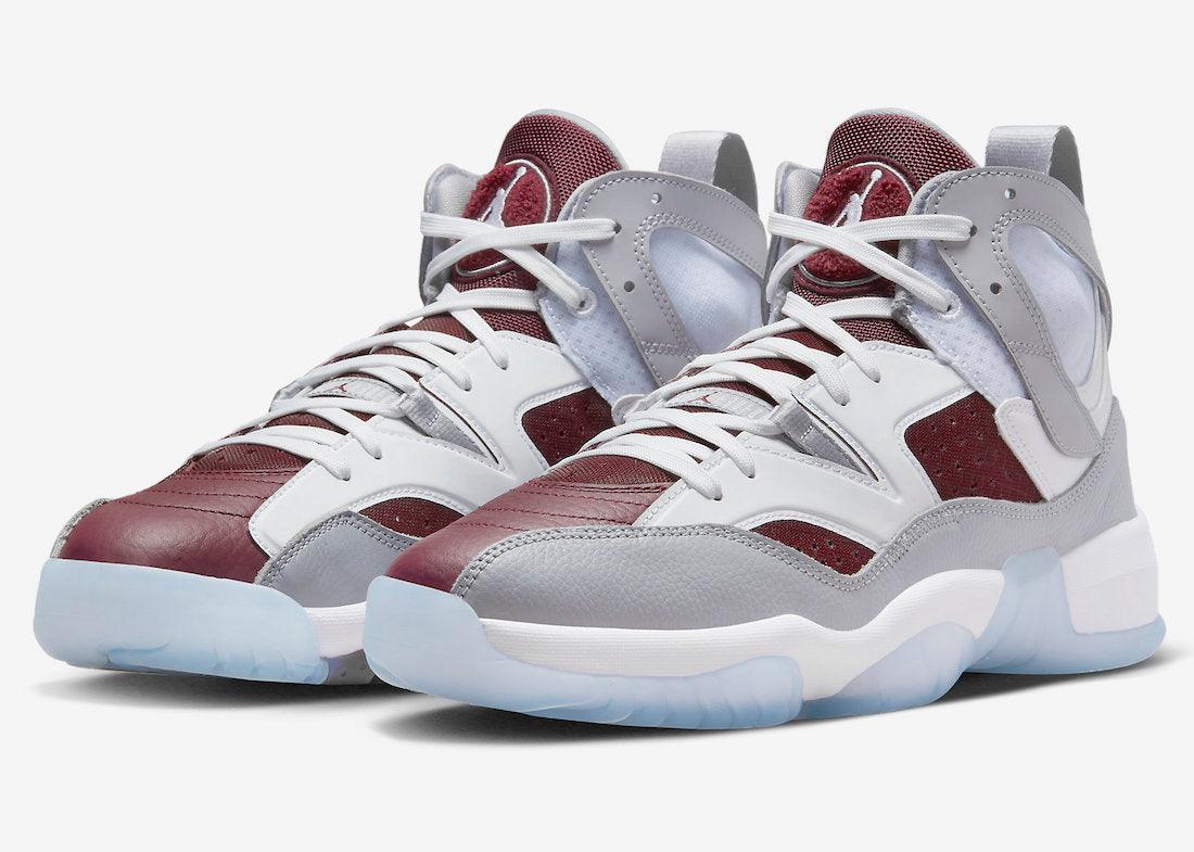 Jordan Two Trey Appears With Bordeaux Accents - Rebranded Studios