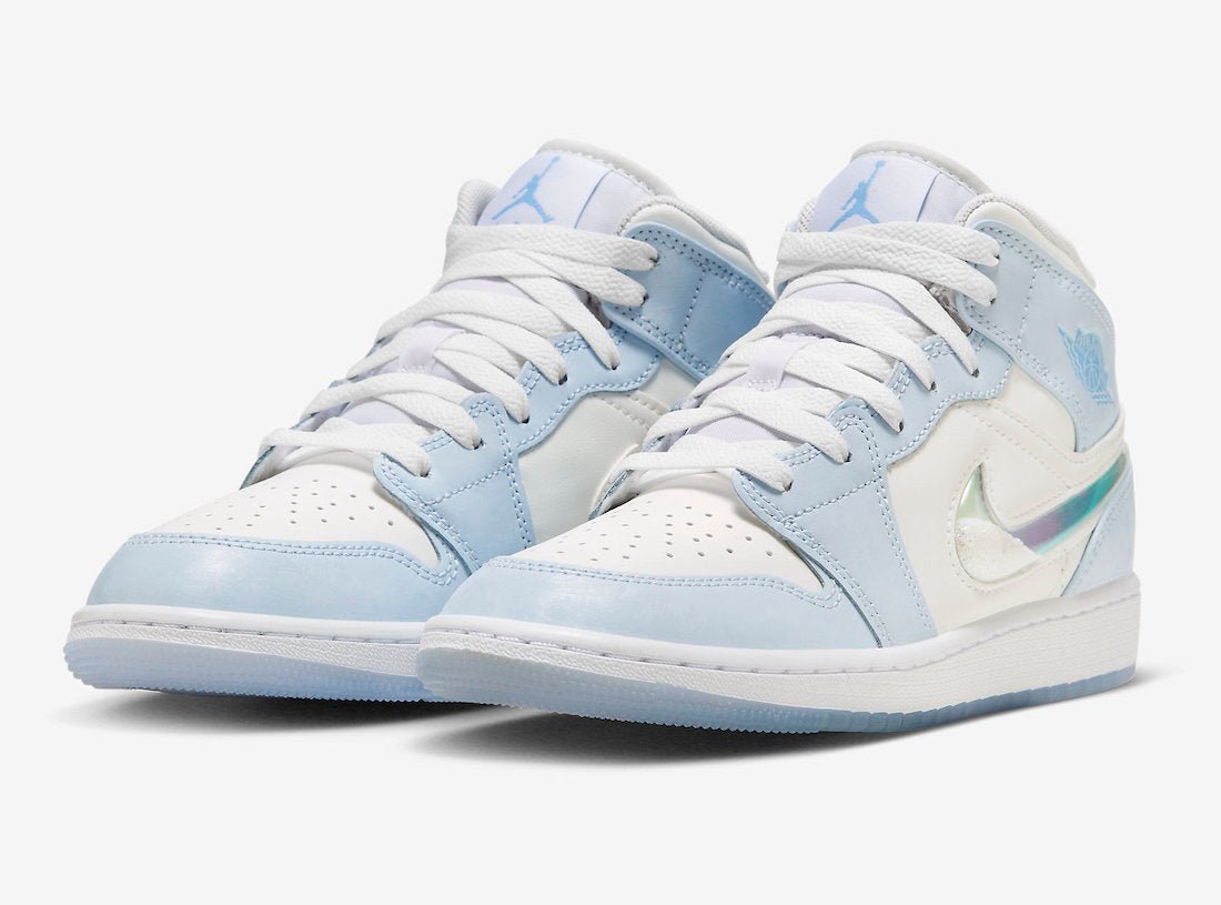 Kids Air Jordan 1 Mid “Frozen” Now Available - Rebranded Studios