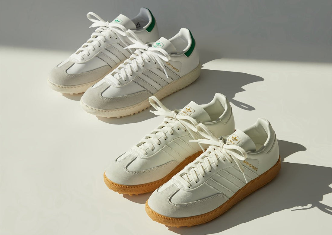 Kith x adidas Samba Golf Releases August 7th - Rebranded Studios
