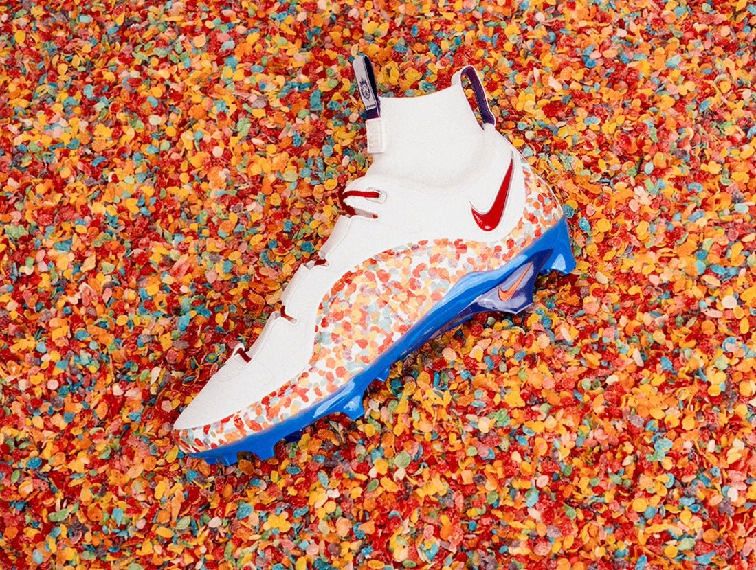 LeBron James Gifts Ja’Marr Chase With Nike LeBron 4 “Fruity Pebbles” Cleats - Rebranded Studios
