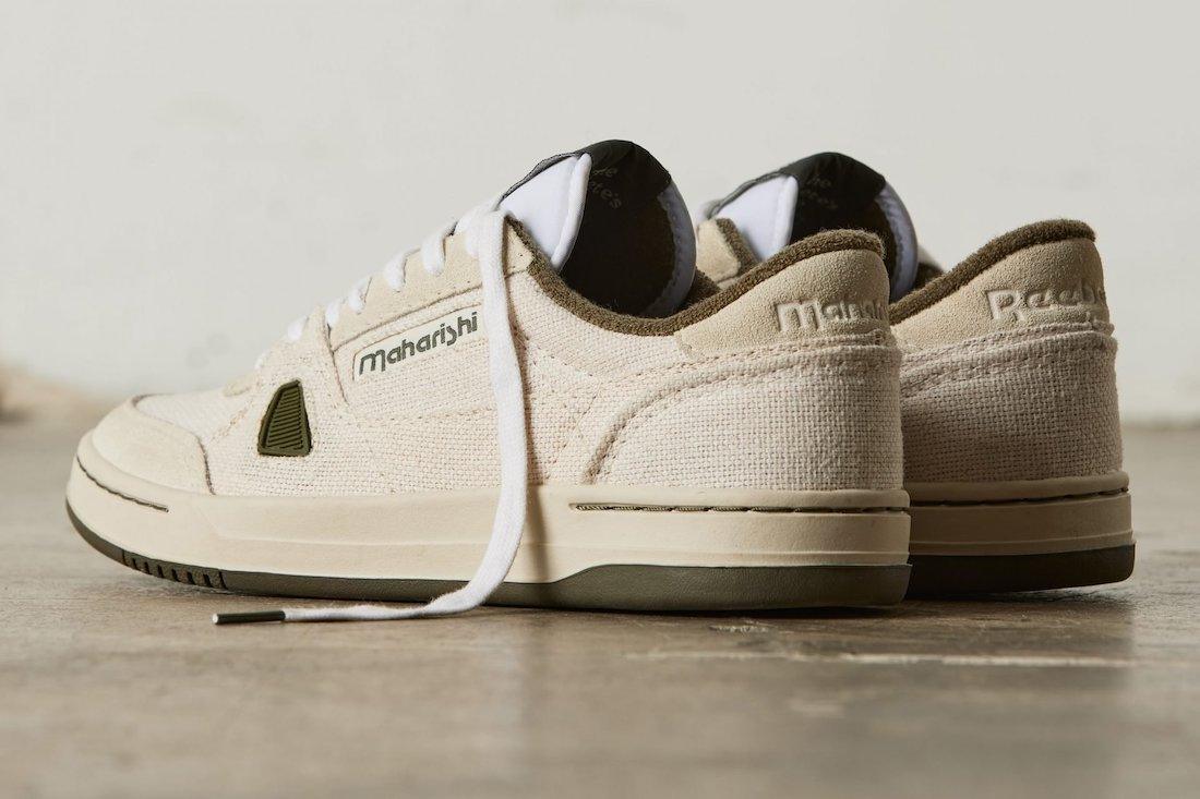 Maharishi x Reebok LT Court Hemp Releases October 28th - Rebranded Studios