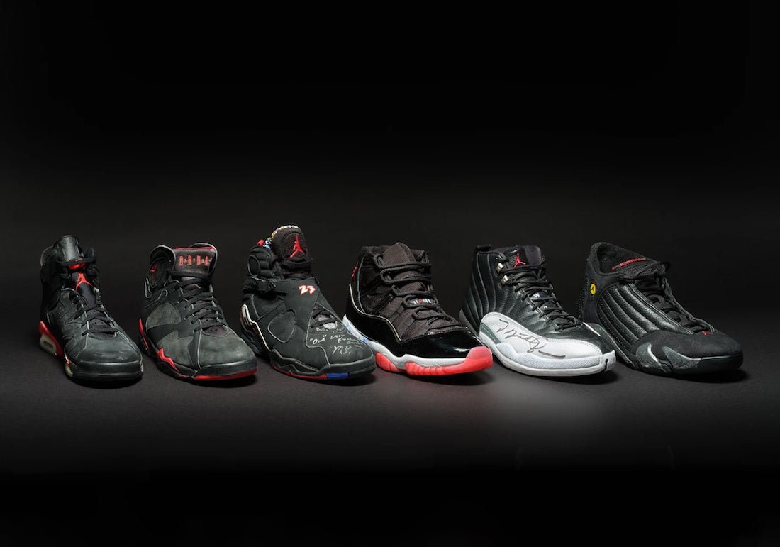 Michael Jordan’s Six Championship-Worn Air Jordans Sold For $8 Million - Rebranded Studios