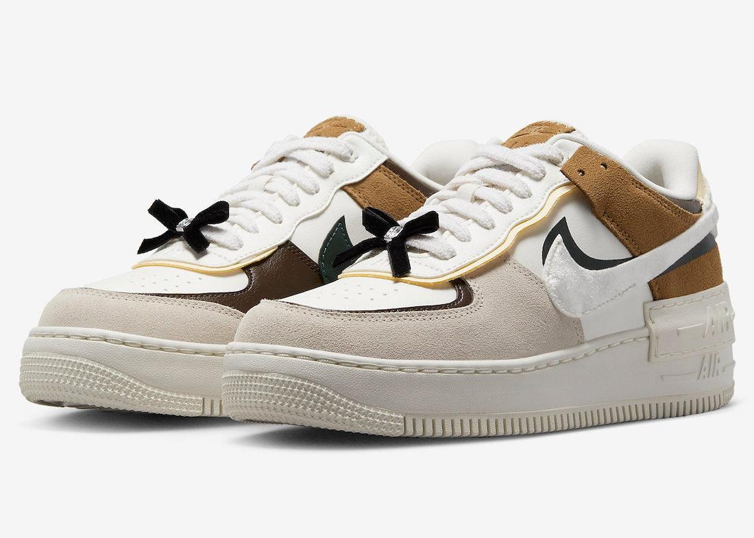 Mix Materials and Black Bow Dresses This Nike Air Force 1 Shadow - Rebranded Studios