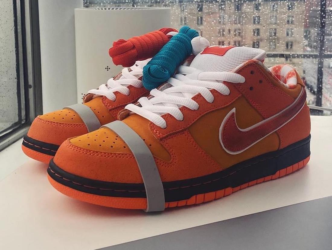 New Shots of the Concepts x Nike SB Dunk Low “Orange Lobster” - Rebranded Studios