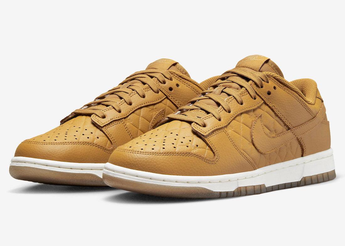 Nike Adds Quilted Material To The Dunk Low For Fall 2022 - Rebranded Studios
