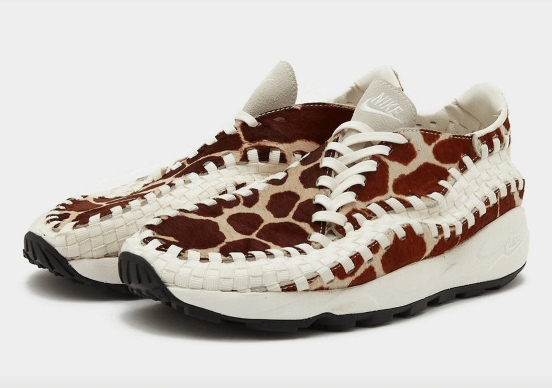 NIKE AIR FOOTSCAPE WOVEN “COW PRINT” COMING FALL 2023 - Rebranded Studios