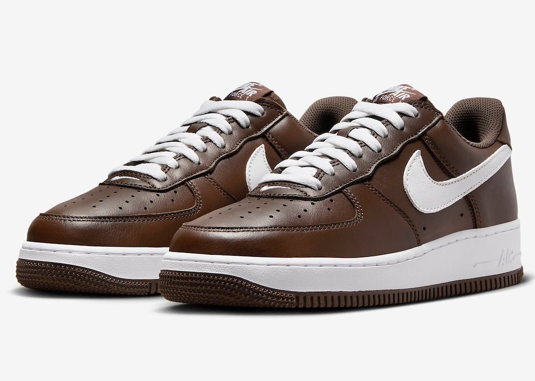 Nike Air Force 1 Low “Chocolate” Releases November 2023 - Rebranded Studios