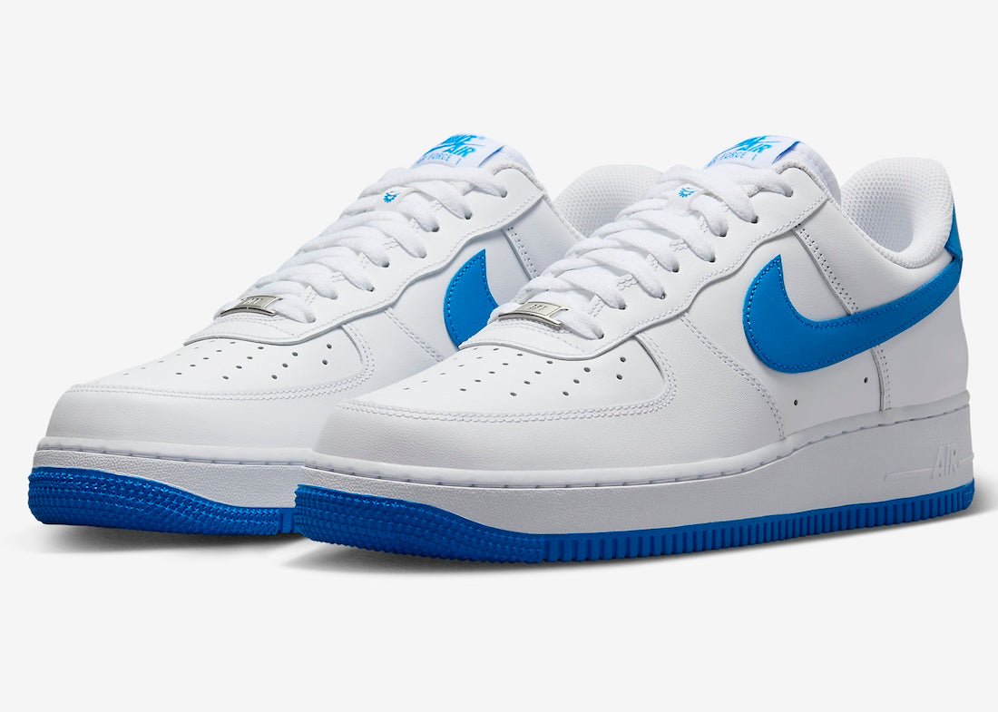 Nike Air Force 1 Low EasyOn in White and Hyper Royal Releases Spring 2024 - Rebranded Studios