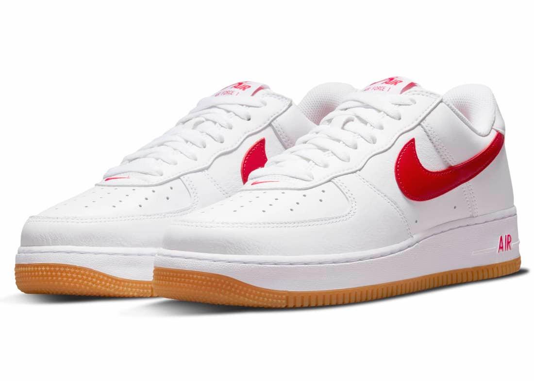Nike Air Force 1 Low “Since 82” Appears With Red Swooshes - Rebranded Studios
