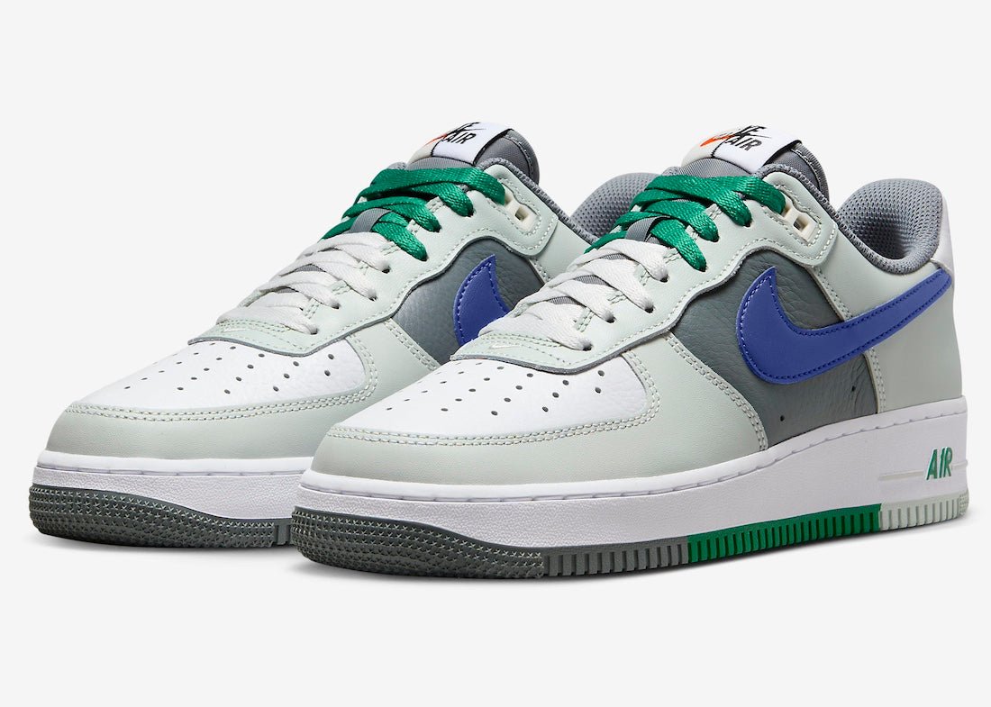 Nike Air Force 1 Low Split “Light Silver/Deep Royal Blue” Now Available - Rebranded Studios