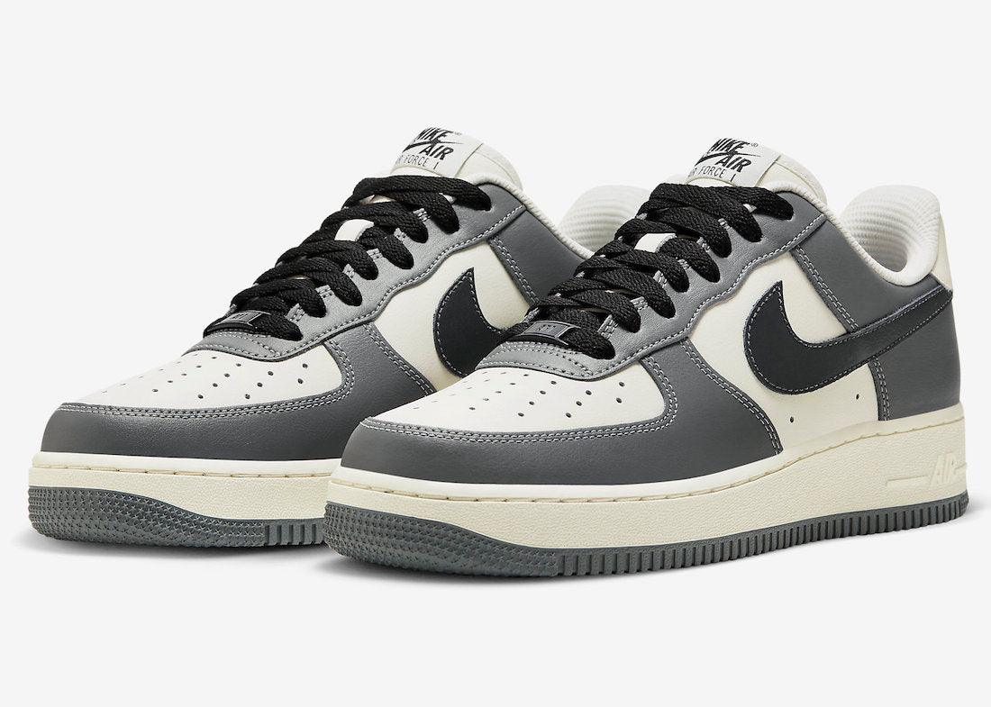 Nike Air Force 1 Low Surfaces in Sail, Grey, and Black - Rebranded Studios