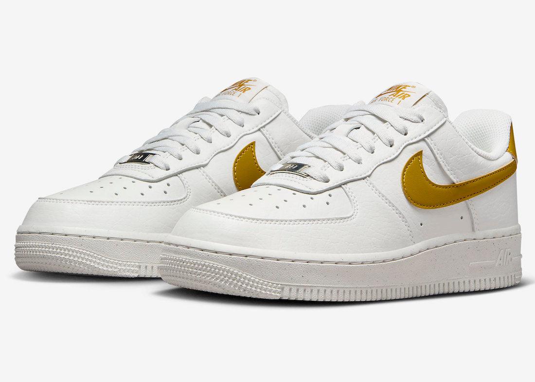NIKE AIR FORCE 1 NEXT NATURE WITH BRONZINE SWOOSHES - Rebranded Studios