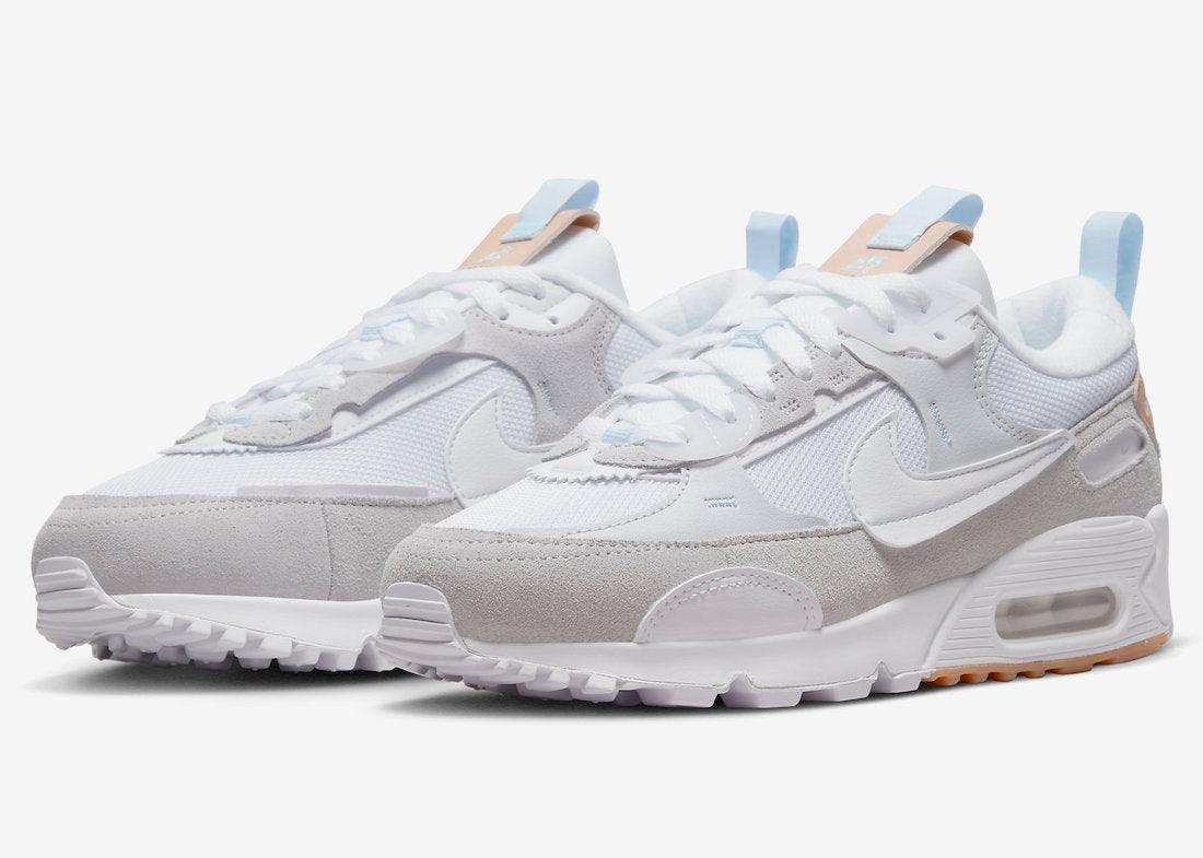 Nike Air Max 90 Futura Releasing Soon in White and Tan - Rebranded Studios