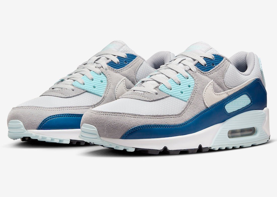 Nike Air Max 90 “Glacier Blue” Releases Spring 2024 - Rebranded Studios