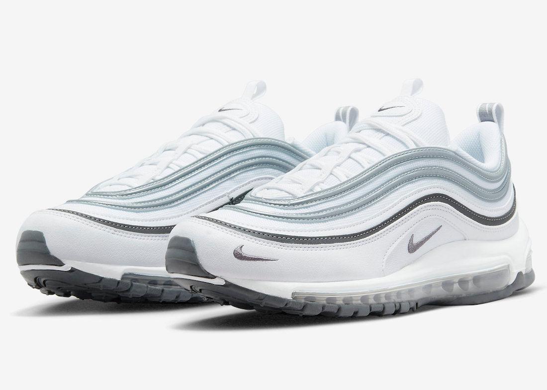Nike Air Max 97 Arriving in White, Silver, and Grey - Rebranded Studios