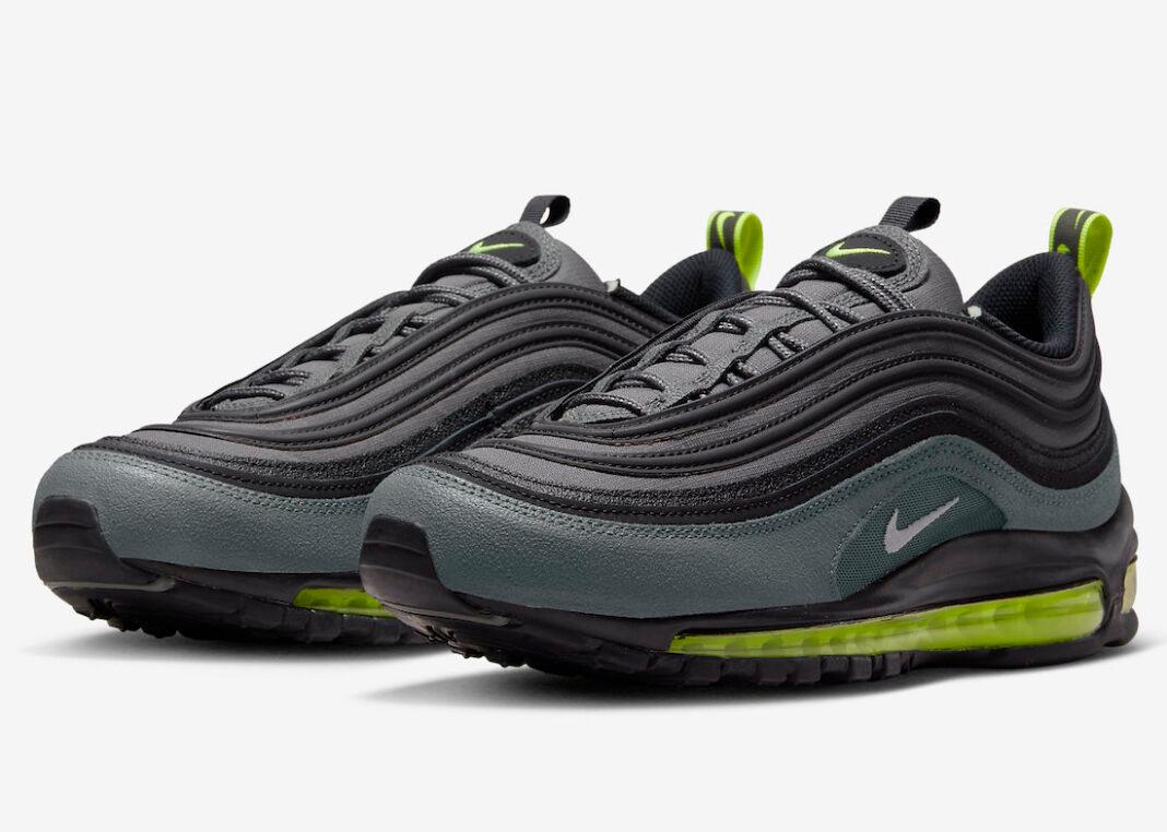 Nike Air Max 97 “Black Neon” With Reflective Detailing - Rebranded Studios