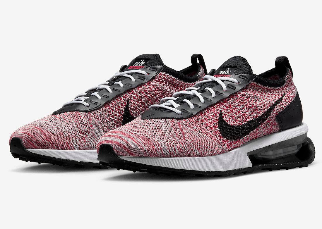 Nike Air Max Flyknit Racer Appears in Red and Grey - Rebranded Studios