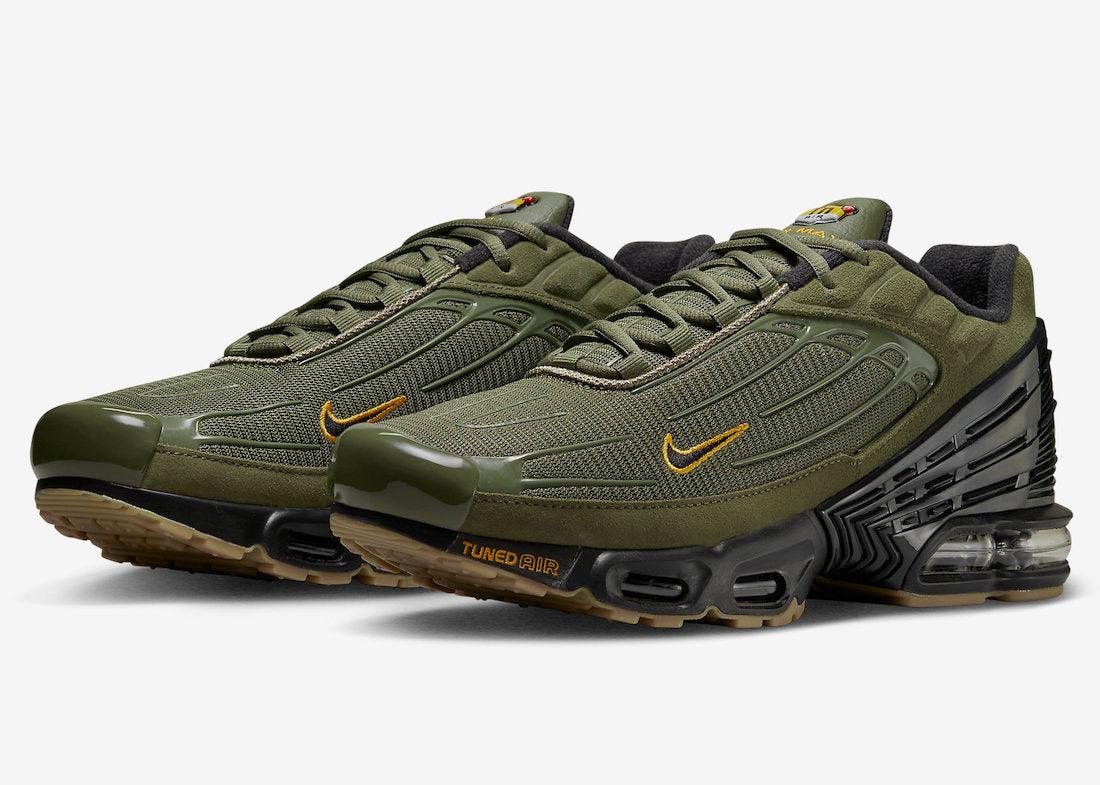 Nike Air Max Plus 3 Appears in Olive Green - Rebranded Studios
