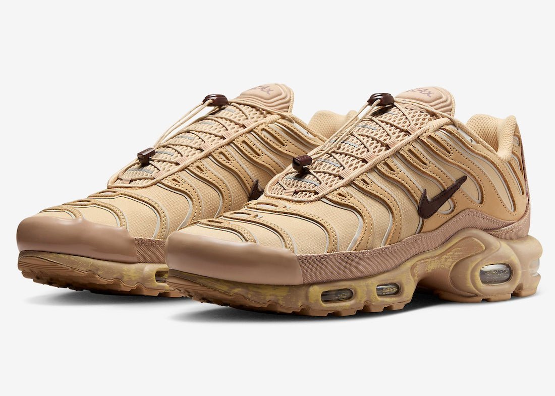 Nike Air Max Plus “Sesame” With Aged Aesthetic Releases March 2024 - Rebranded Studios