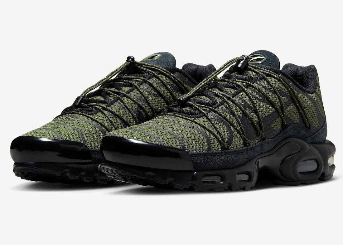 NIKE AIR MAX PLUS TOGGLE APPEARS IN OLIVE AND BLACK - Rebranded Studios