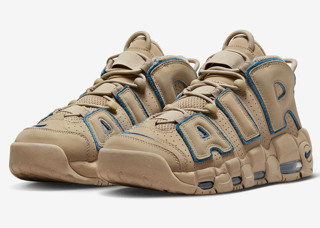Nike Air More Uptempo “Limestone” Dressed For Fall 2022 - Rebranded Studios
