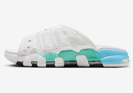 NIKE AIR MORE UPTEMPO SLIDE WITH GRADIENT DETAILS FOR SUMMER 2023 - Rebranded Studios
