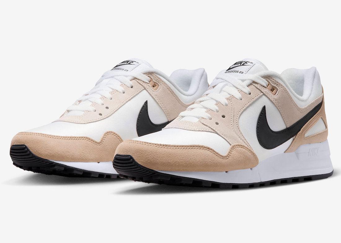 NIKE AIR PEGASUS 89 SURFACES IN SUMMIT WHITE AND HEMP - Rebranded Studios