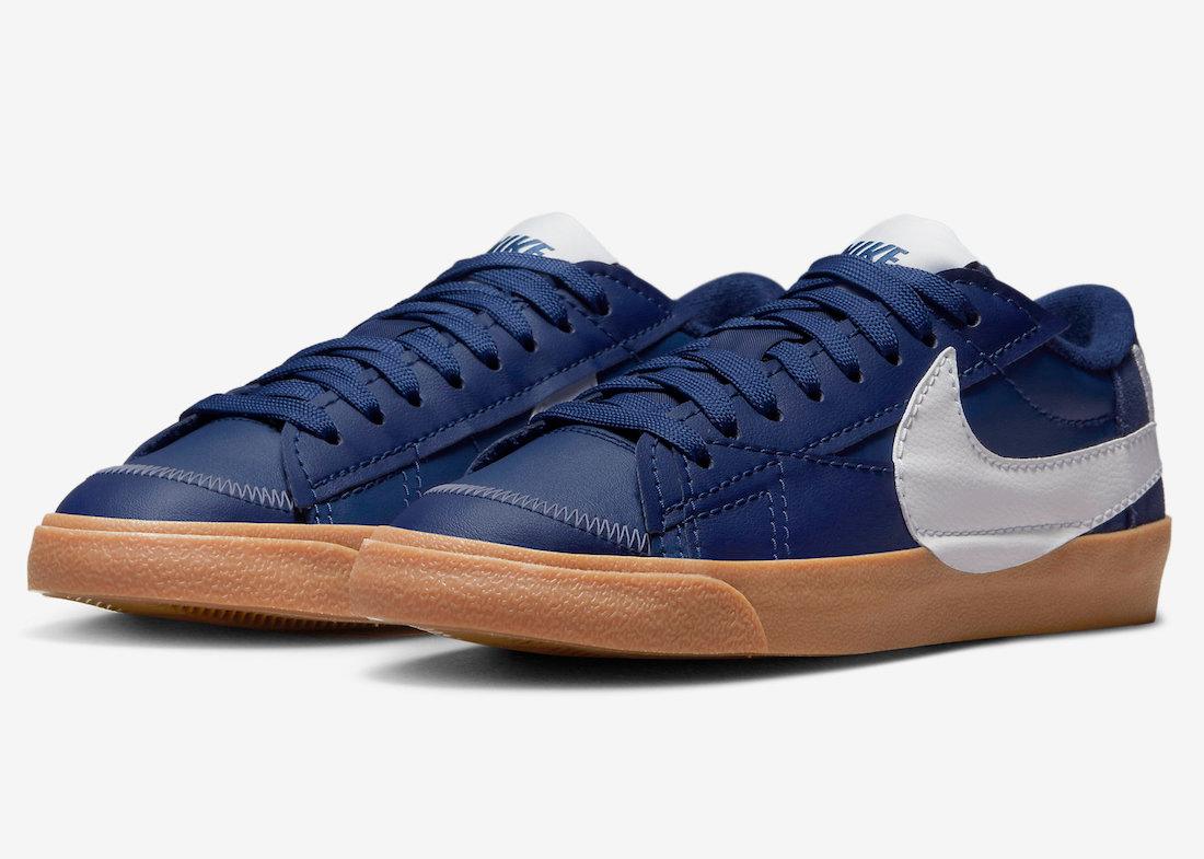 Nike Blazer Low Jumbo “Navy Gum” Coming Soon - Rebranded Studios