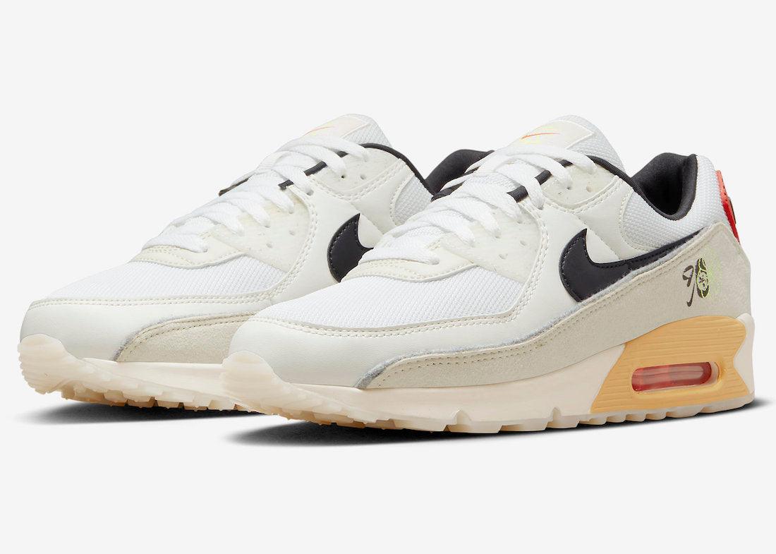 Nike Brands This Air Max 90 With Their Pinwheel Logo - Rebranded Studios