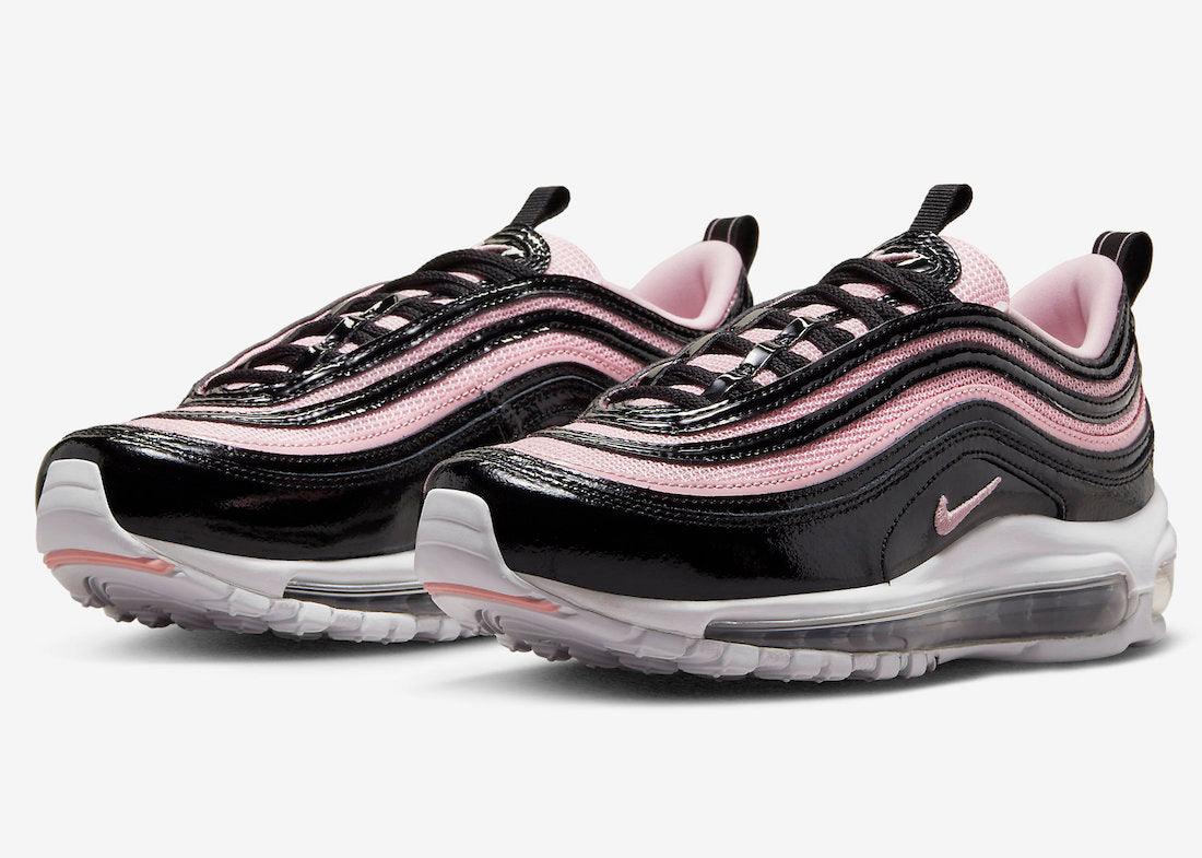 Nike Dresses The Air Max 97 in Pink and Black Patent - Rebranded Studios
