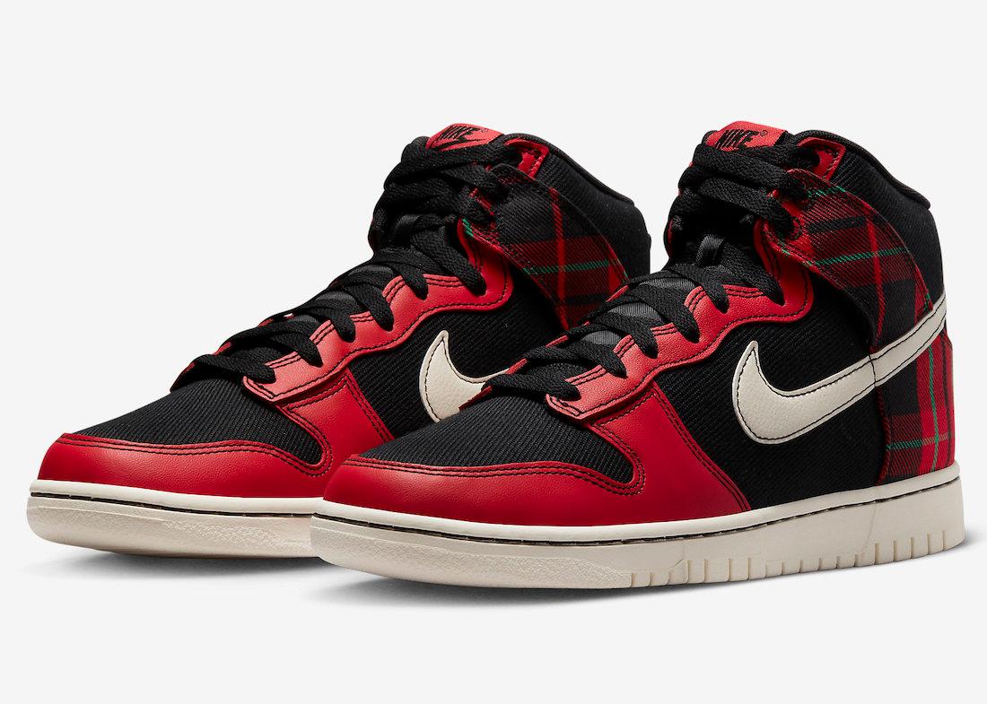 Nike Dunk High “Plaid” Ready For Holiday 2022 - Rebranded Studios