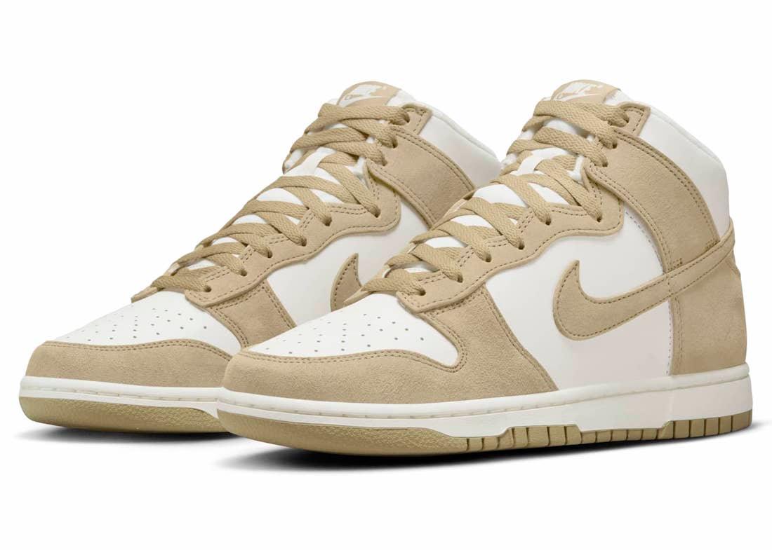 Nike Dunk High Surfaces With Tan Suede - Rebranded Studios