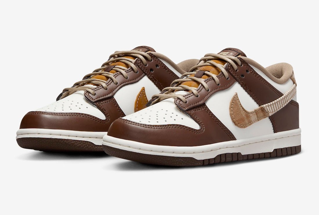 Nike Dunk Low GS “Brown Plaid” Perfect For Fall 2023 - Rebranded Studios
