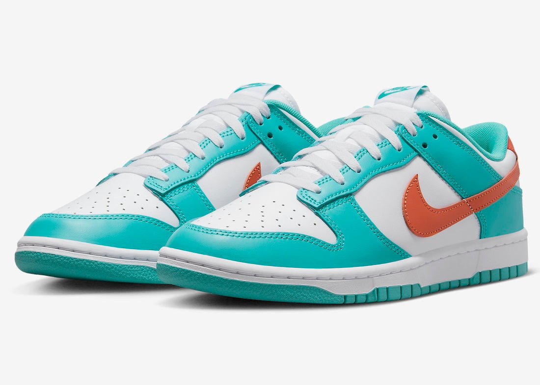 Nike Dunk Low “Miami Dolphins” Releases January 2024 - Rebranded Studios
