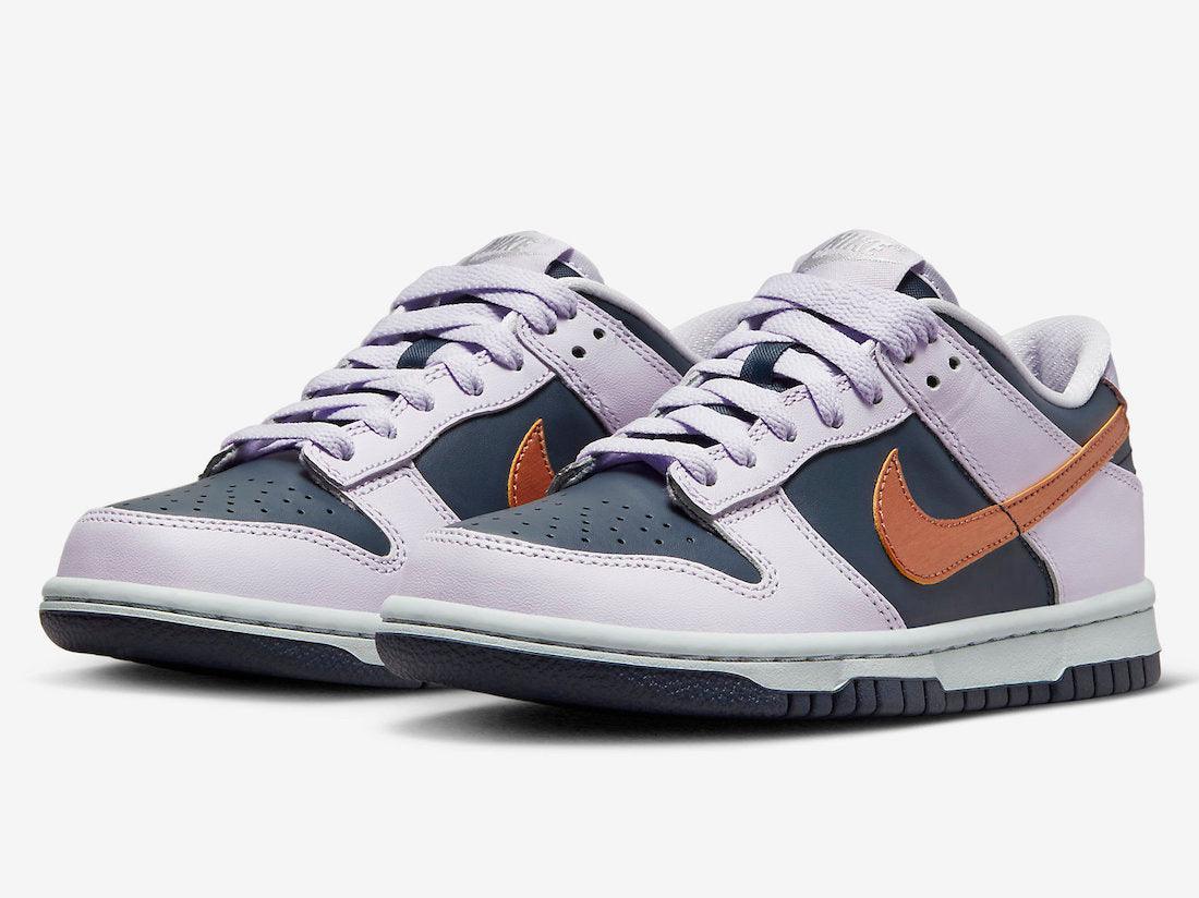 Nike Dunk Low Revealed With Copper Swooshes - Rebranded Studios