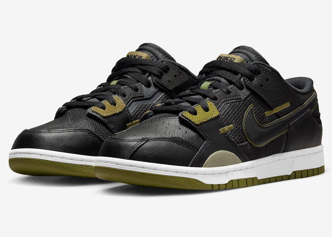 Nike Dunk Low Scrap “Black Olive” Coming Soon - Rebranded Studios