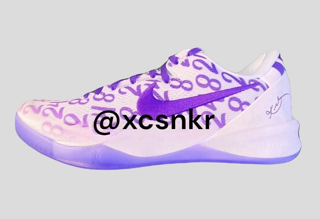 Nike Kobe 8 Protro “Court Purple” Releasing February 2024 - Rebranded Studios
