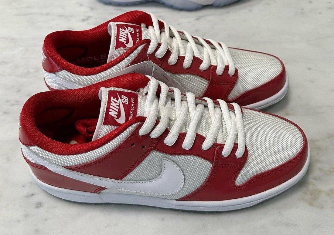 Nike SB Dunk Low “Cherry” Sample Revealed - Rebranded Studios